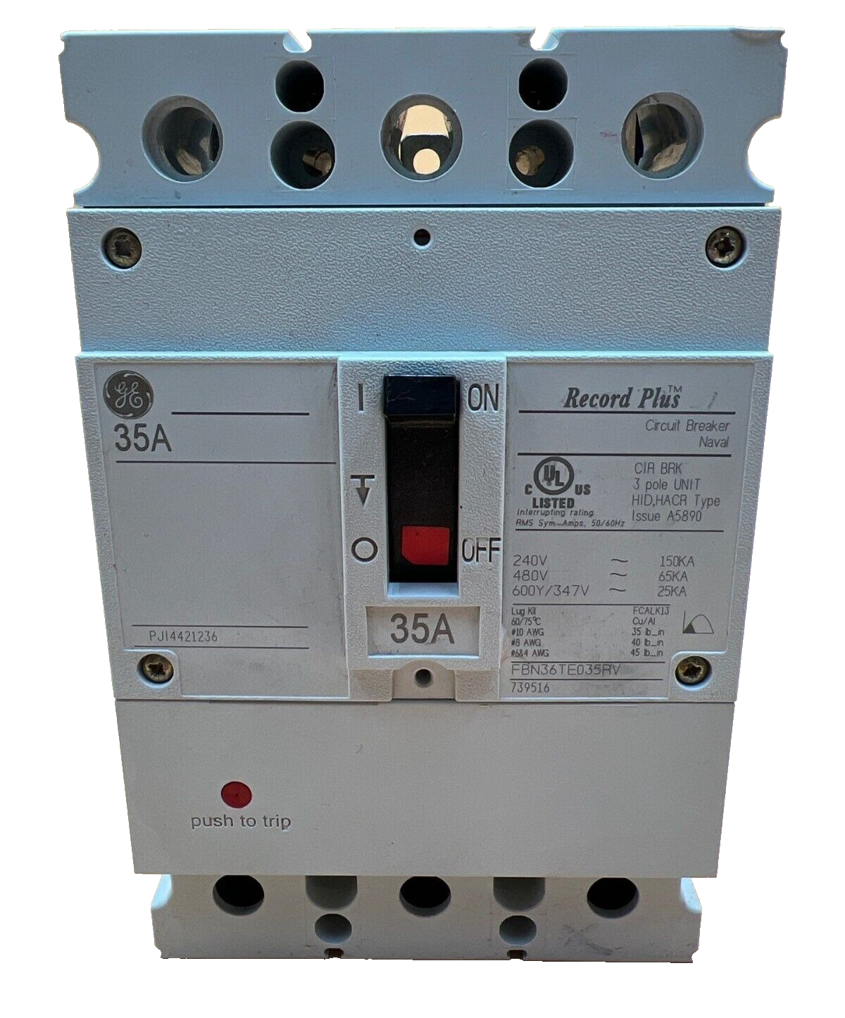 GE FBN36TE035RV Used