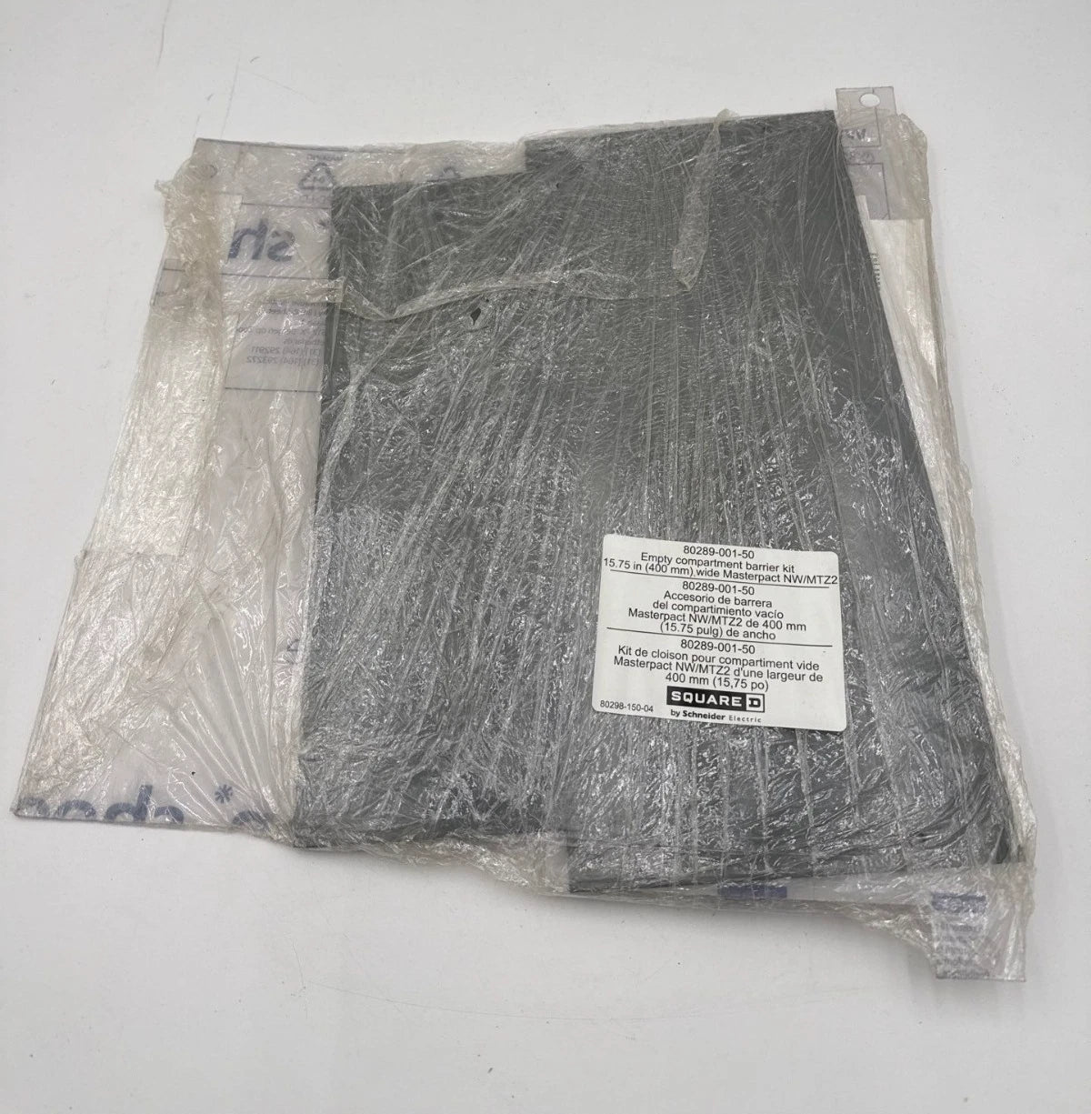 Square D 80289-001-50 Empty Compartment Barrier Kit 15.75in Masterpact NW MTZ2 New