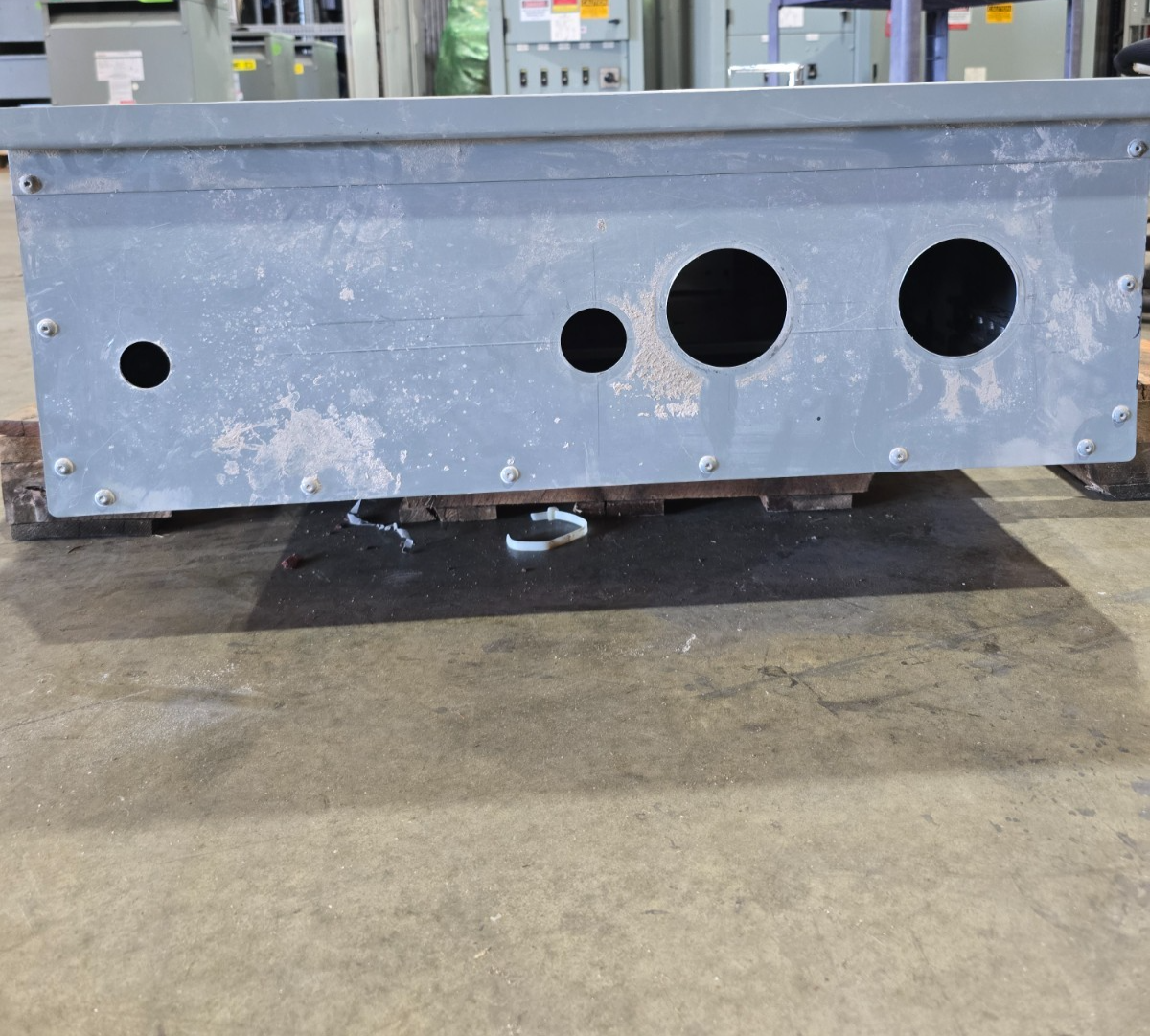 Square D I-Line Panelboard 225A 480V 3PH 3W MCB Panel 225 Amp JJA36225 3R 30Cir Used