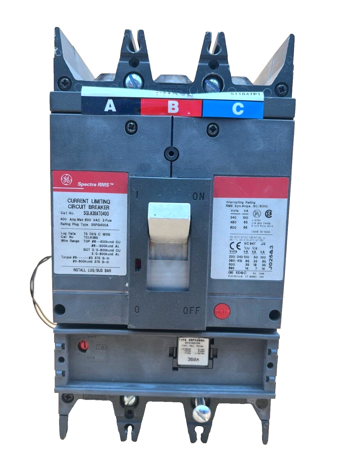 GE SGLA36AT0400 Used