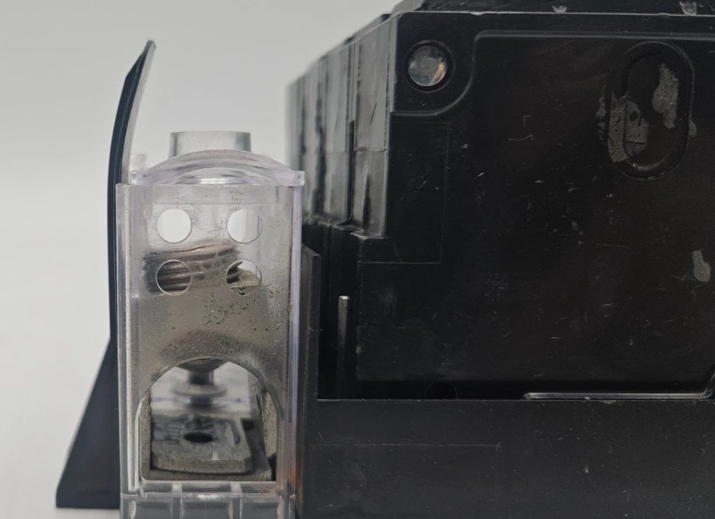 GE Main Breaker THQMV200 200A 120/240V 2P With Lugs 200 Amp 2 Pole Used Used