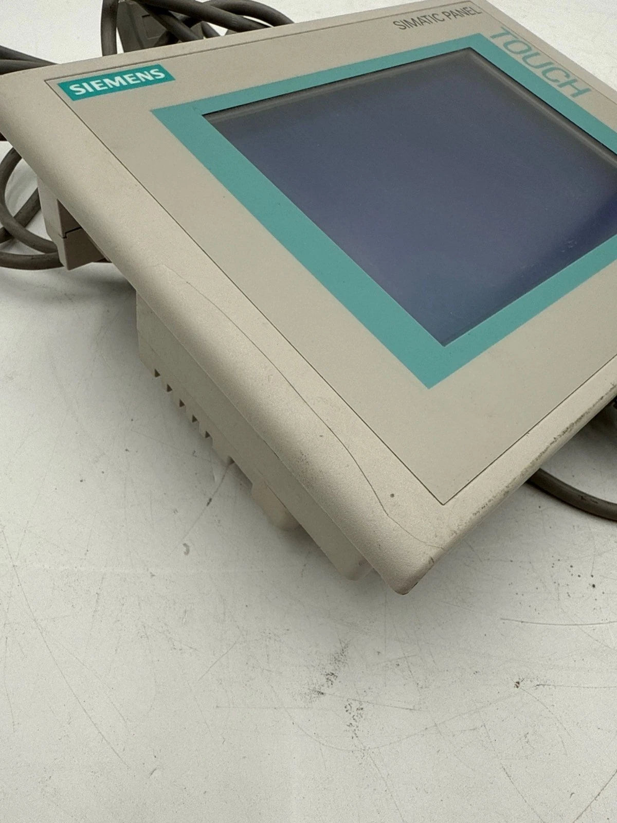 Siemens 6AV6 640-0CA11-0AX1 Touch Panel TP177 Micro Operator Display 5.7" CRACK Used