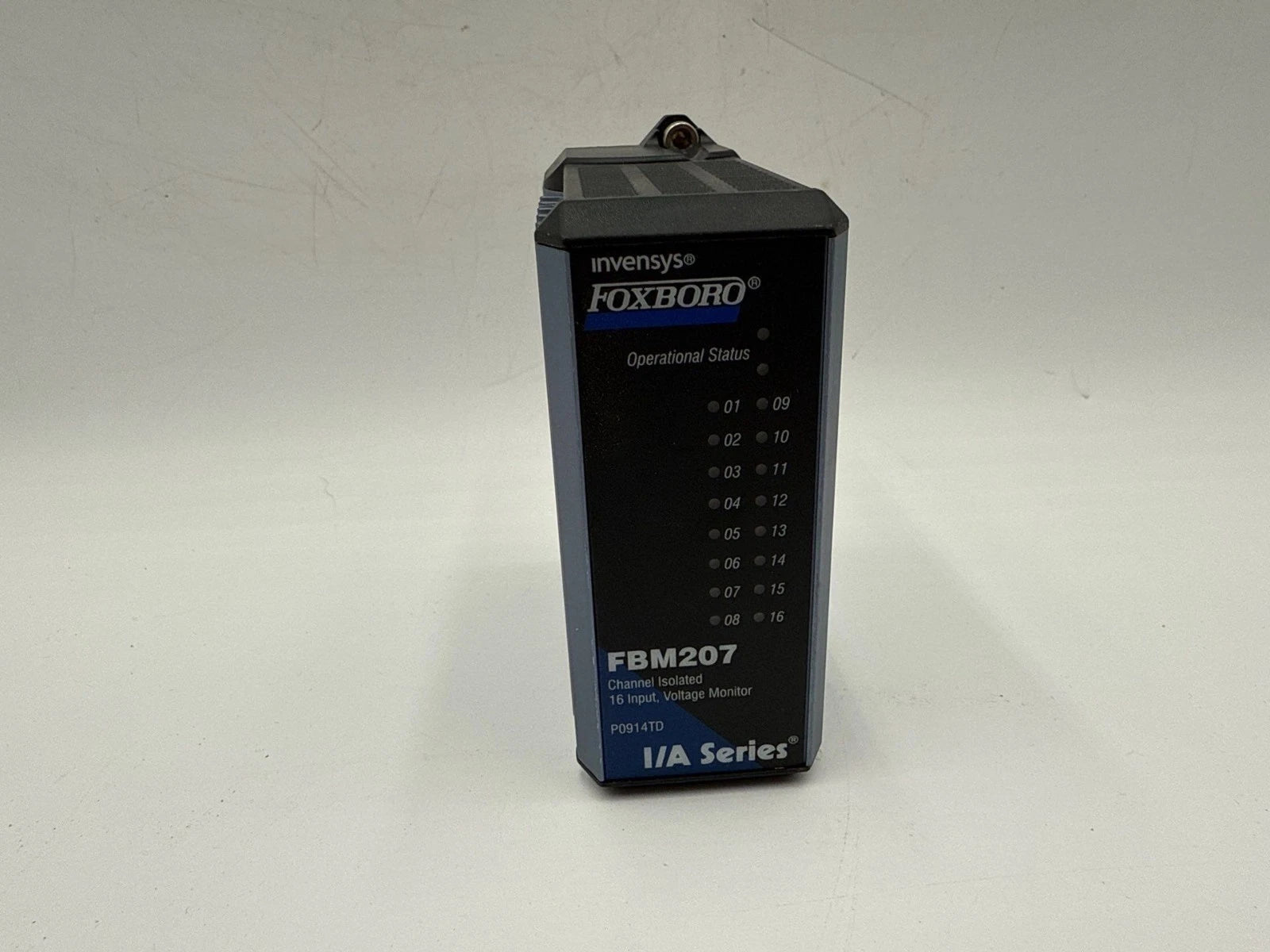 Foxboro FBM207 P0914TD Channel Isolated 16 Input Voltage Monitor I/A Series Used