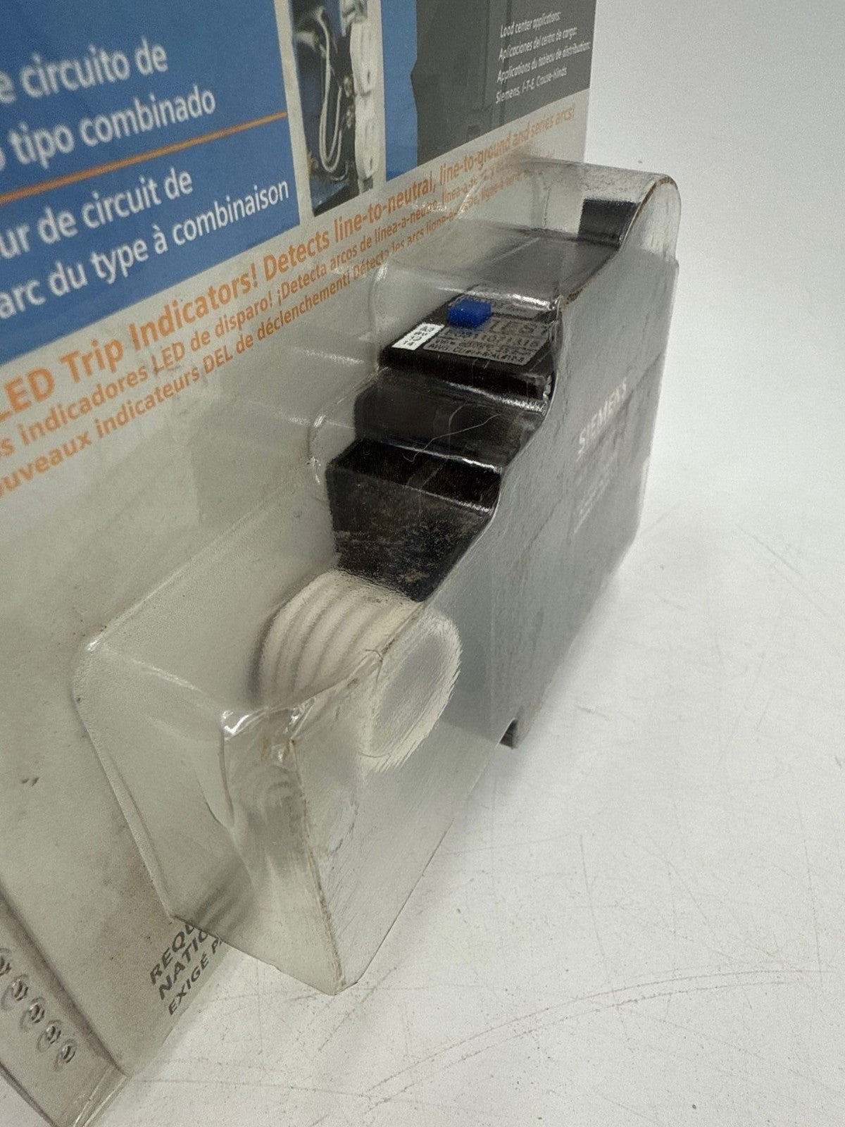 Siemens Q120AFCP Circuit Breaker 20A 1P 120V QAF 20 Amp 1 Pole Arc Fault Q120AF New