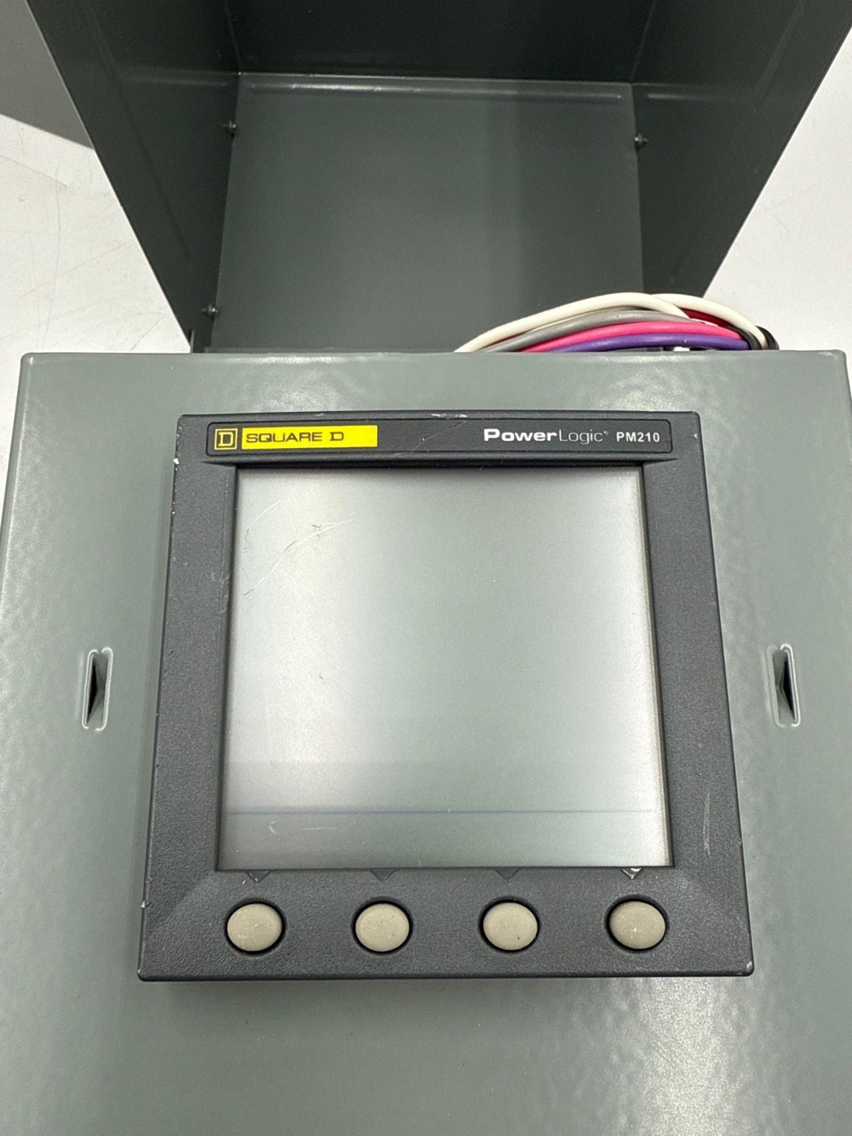 Square D HDMPM21048311 PowerLogic High Density Power Meter Cabinet PM210 Used