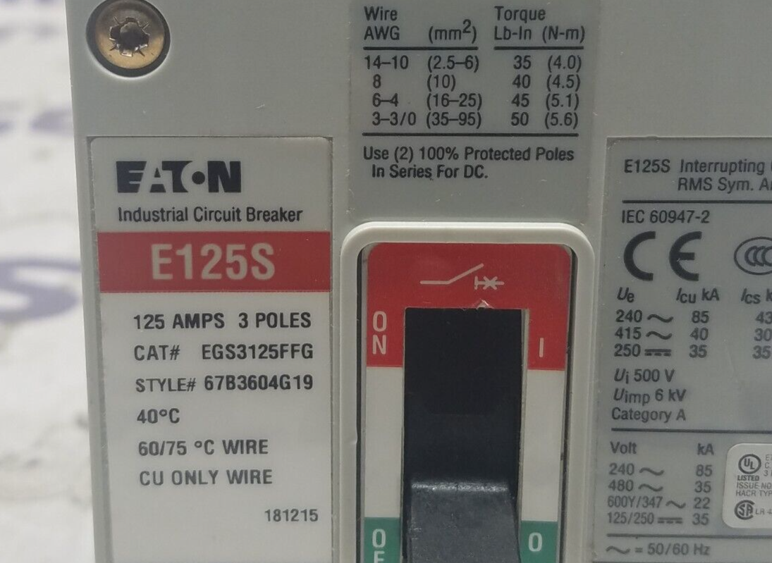 Eaton EGS3125FFG