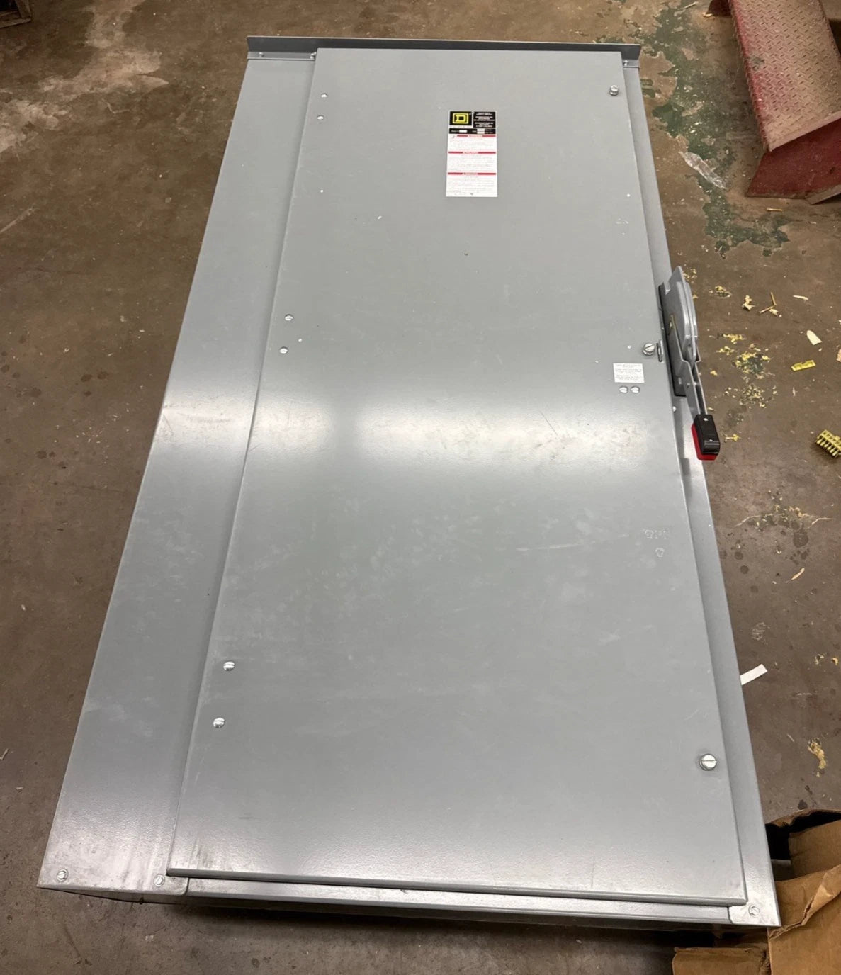 Square D H367NR Safety Disconnect Switch 800A 3P 600V 3PH 3R Outdoor 800 Amp Used