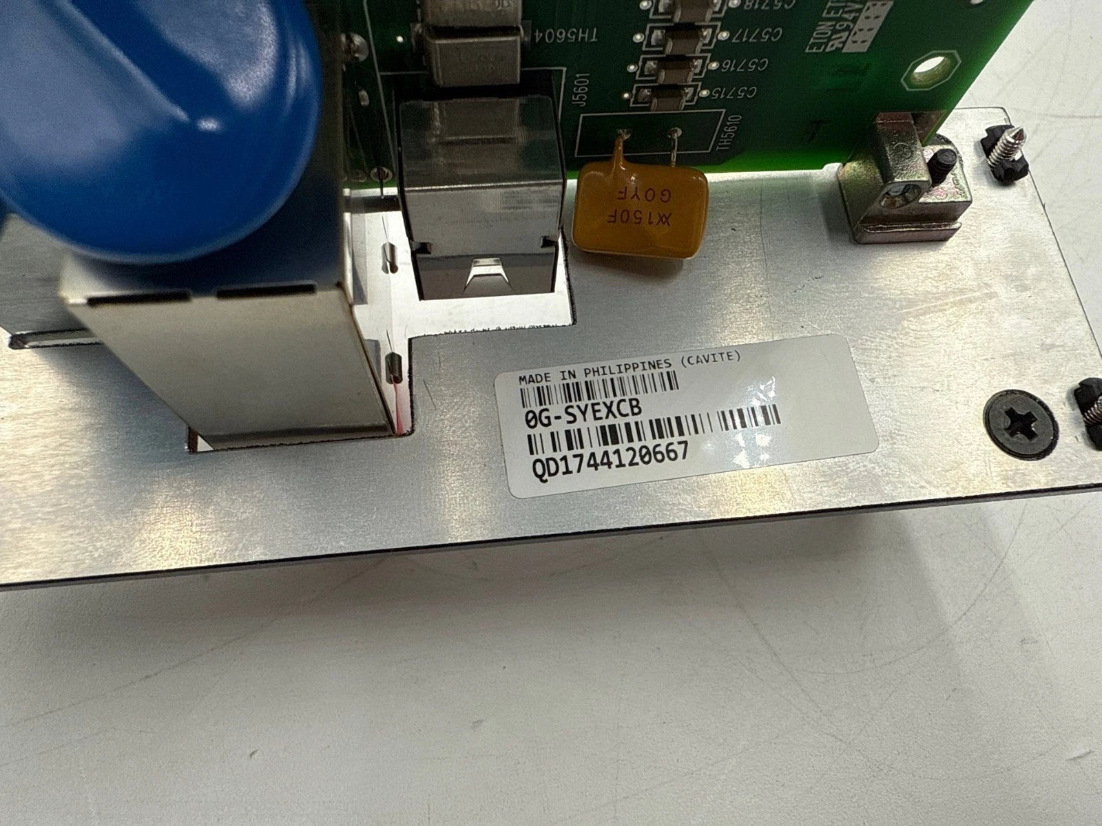 APC 0G-SYEXCB External Connection Board 640-4708F-Z Rev 07 ID Relay Controller Used