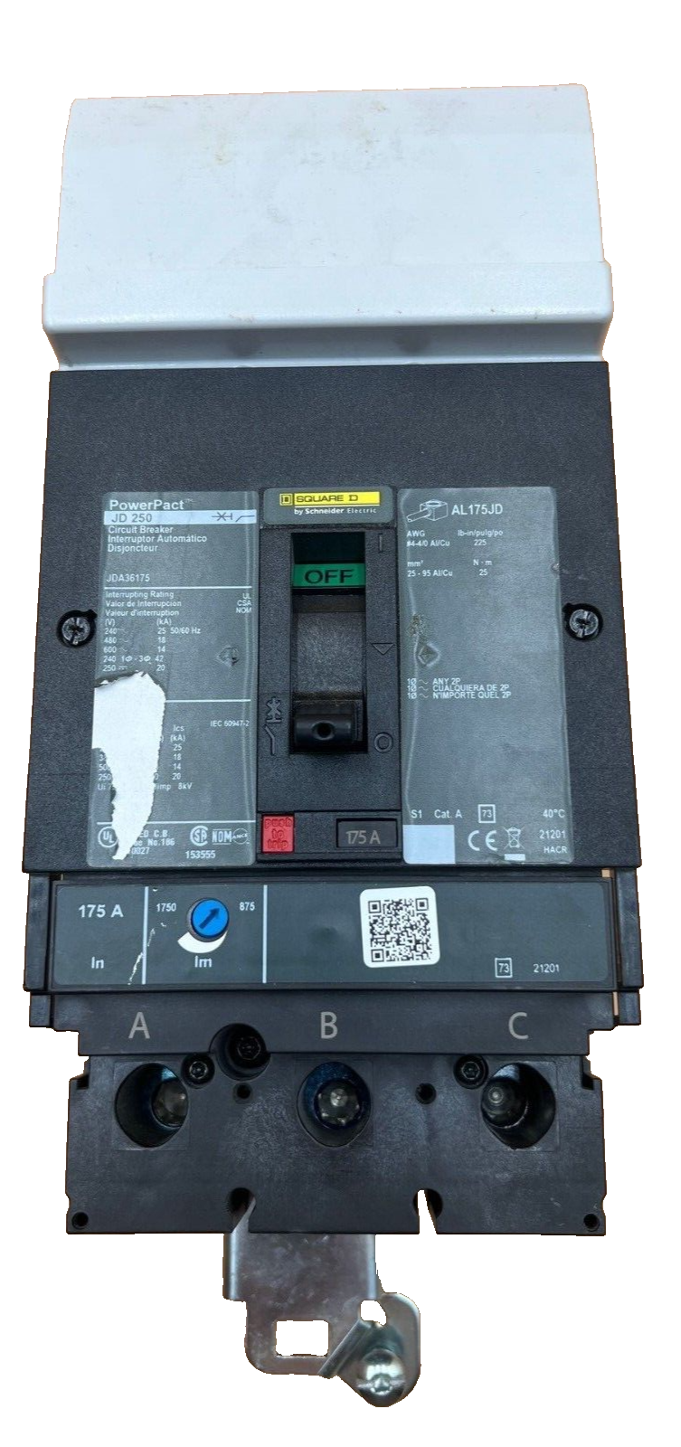 Square D JDA36175 New