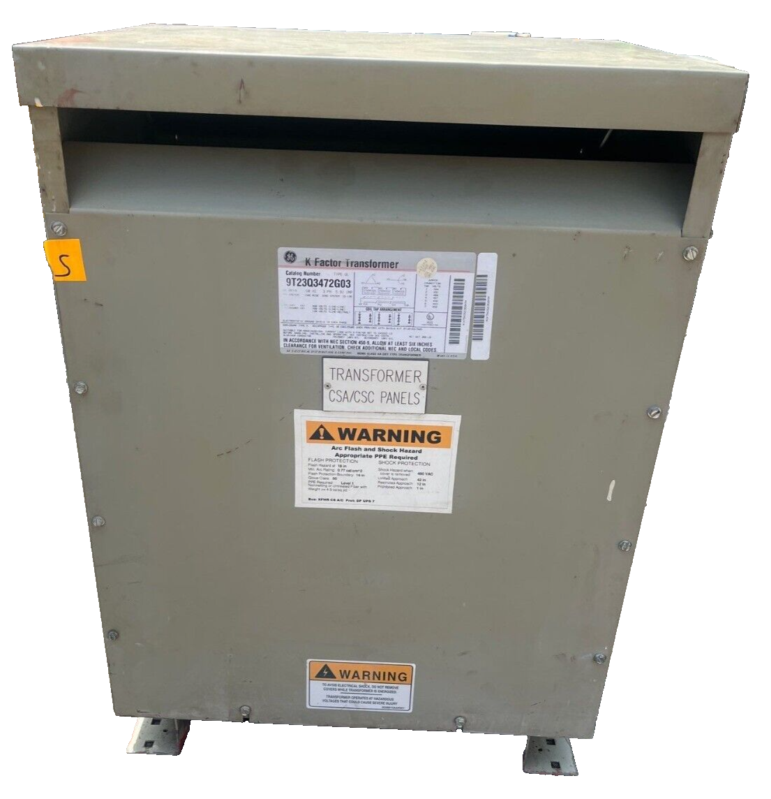 Sola/Hevi-Duty 9T23Q3472G03 Used