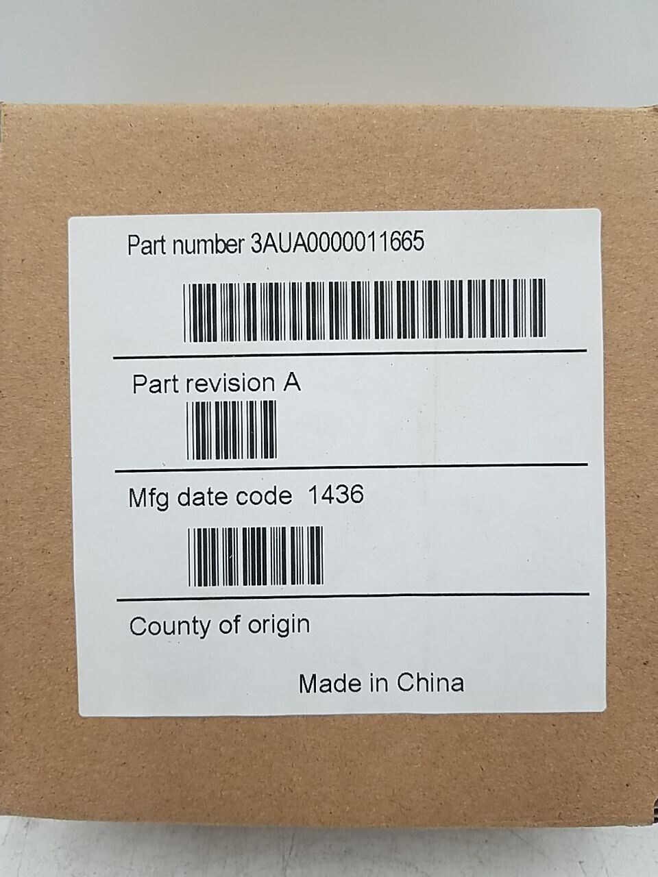 ABB 3AUA0000011665 New