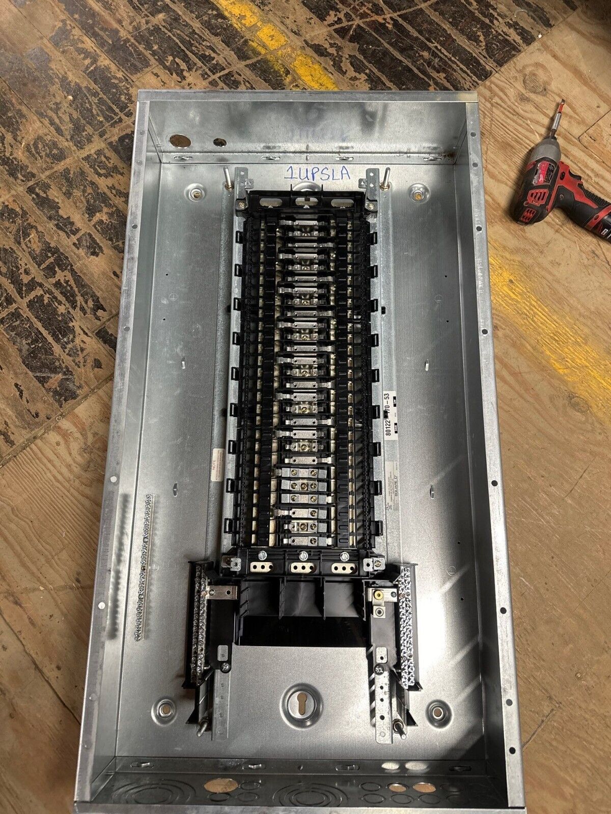 Square D NQ Panelboard 60A 208Y/120V 3PH 4W 42 Circuit MCB 60 Amp Panel P115 Used