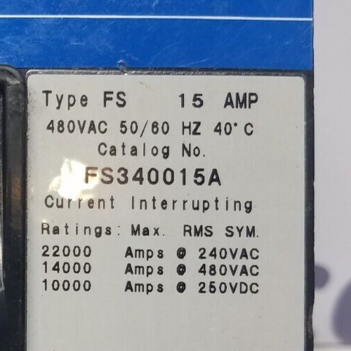 Thomas & Betts FS340015A Used