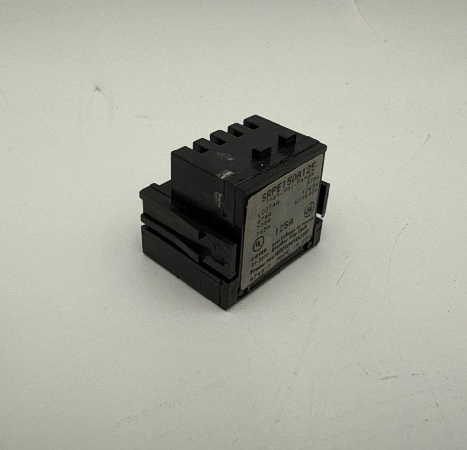 GE SRPE150A125 Rating Plug 125A SRPE150 125 Amp Frame SEDA SEHA SELA SEPA Used Used