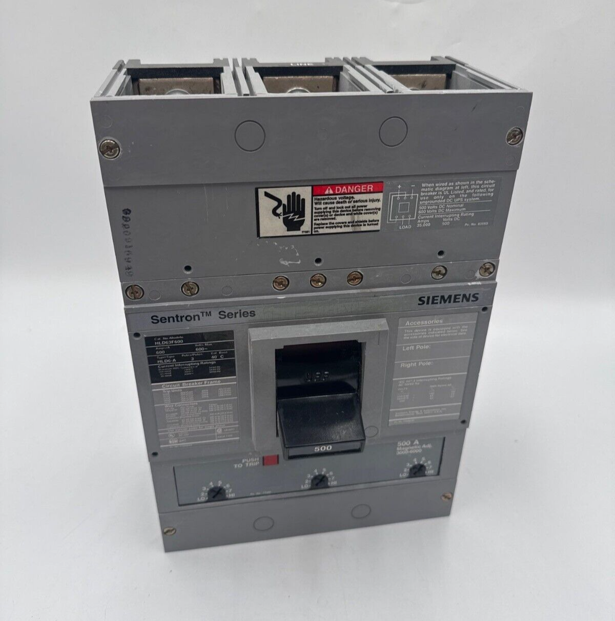 Siemens HLD63B500 Used