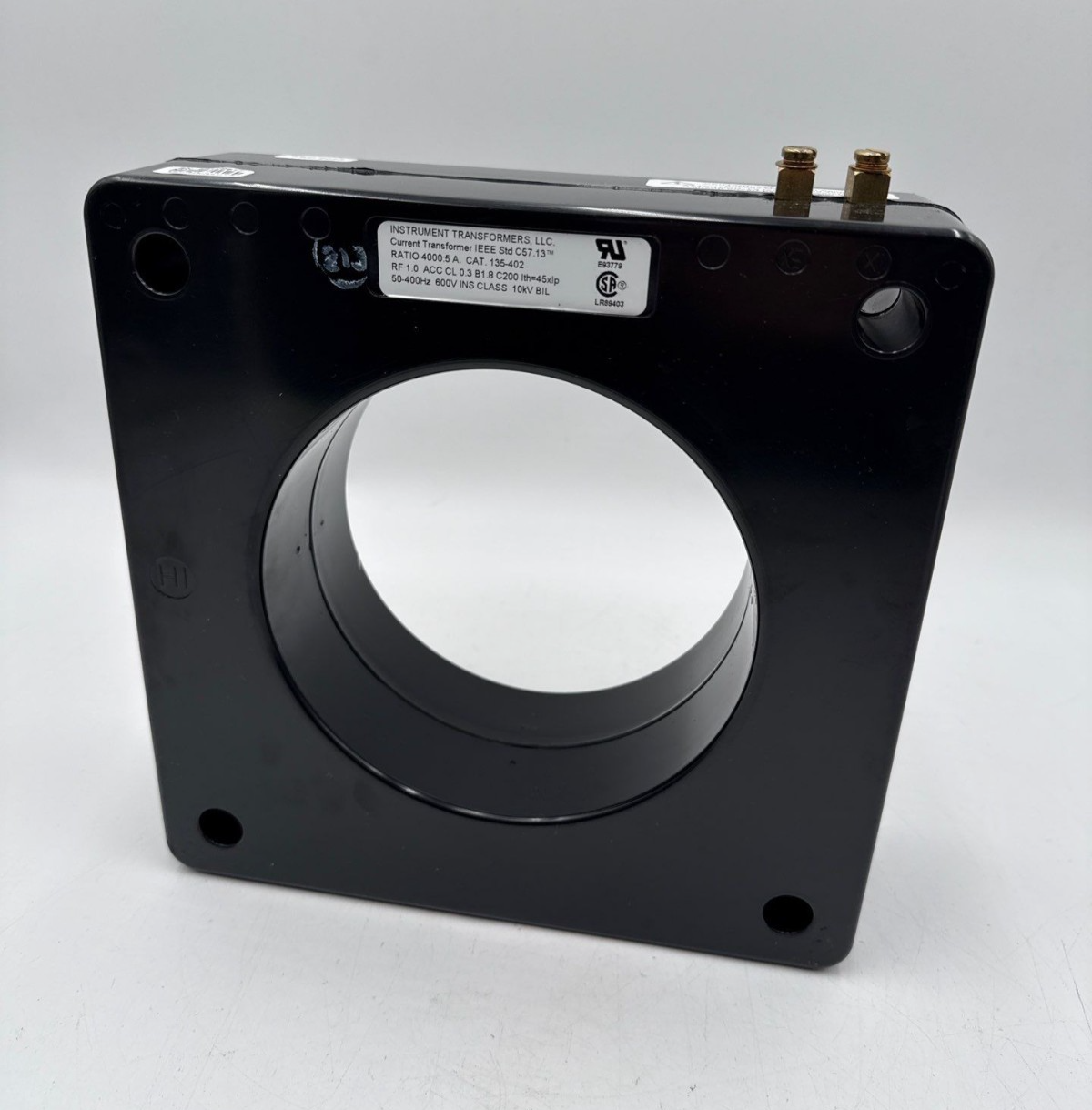IT LLC 135-402 Current Transformer 4000:5A 50-400Hz 600V 10kV BIL New