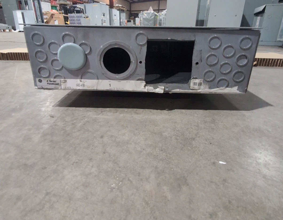 GE AQF3422MB Panelboard 225A 208/120V 3PH 4W 42 Cir MLO Panel 225 Amp AB49B Used