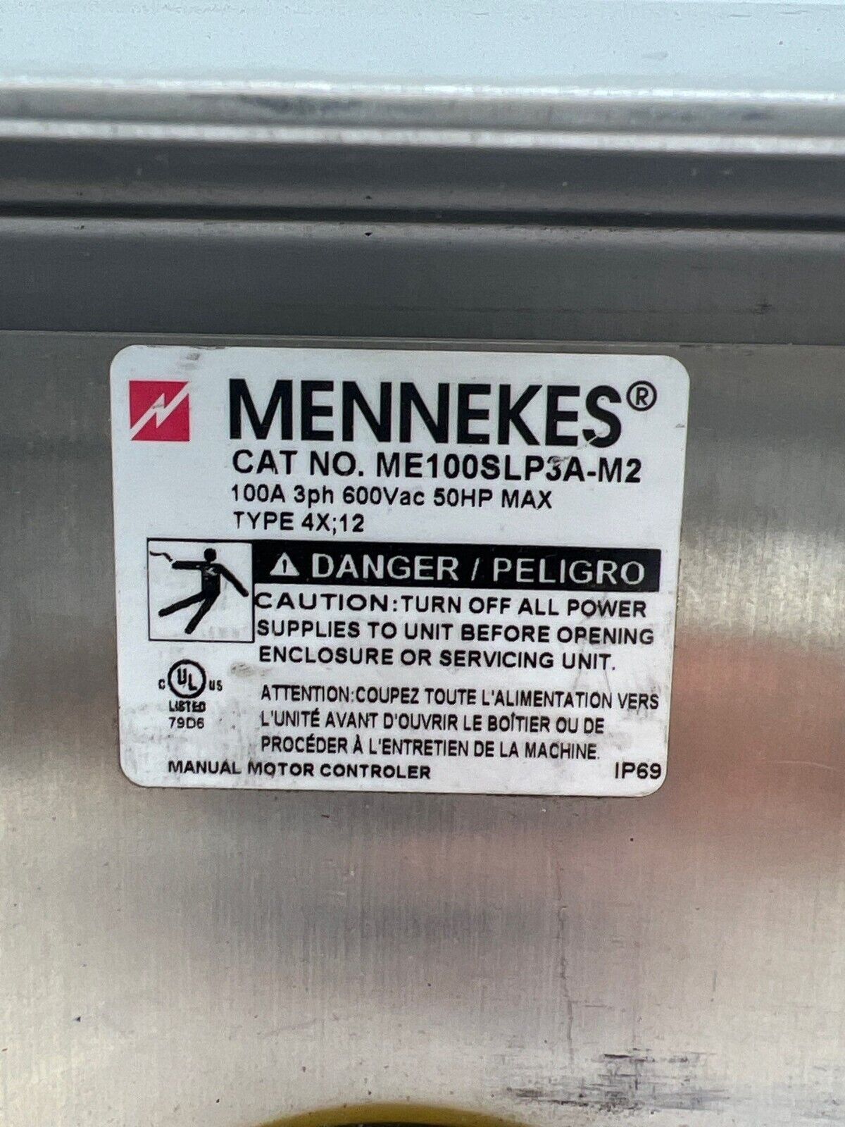 MENNEKES ME100SLP3A New