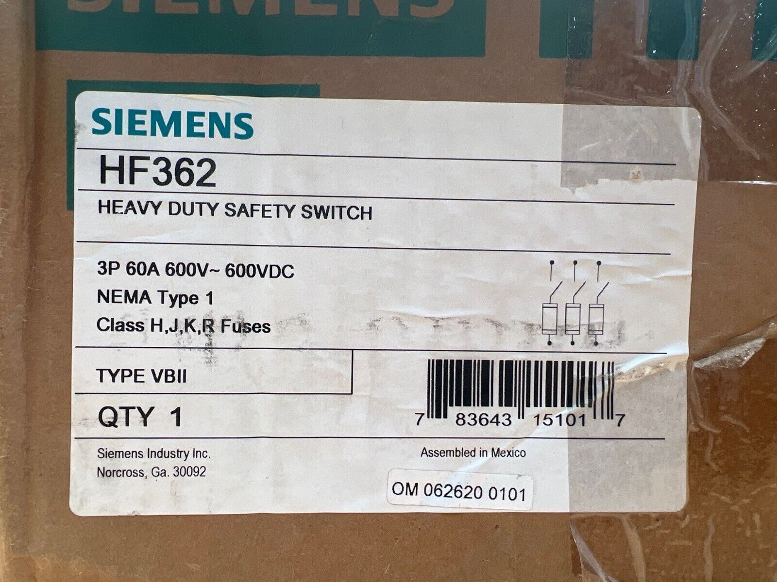 Siemens HF362 New