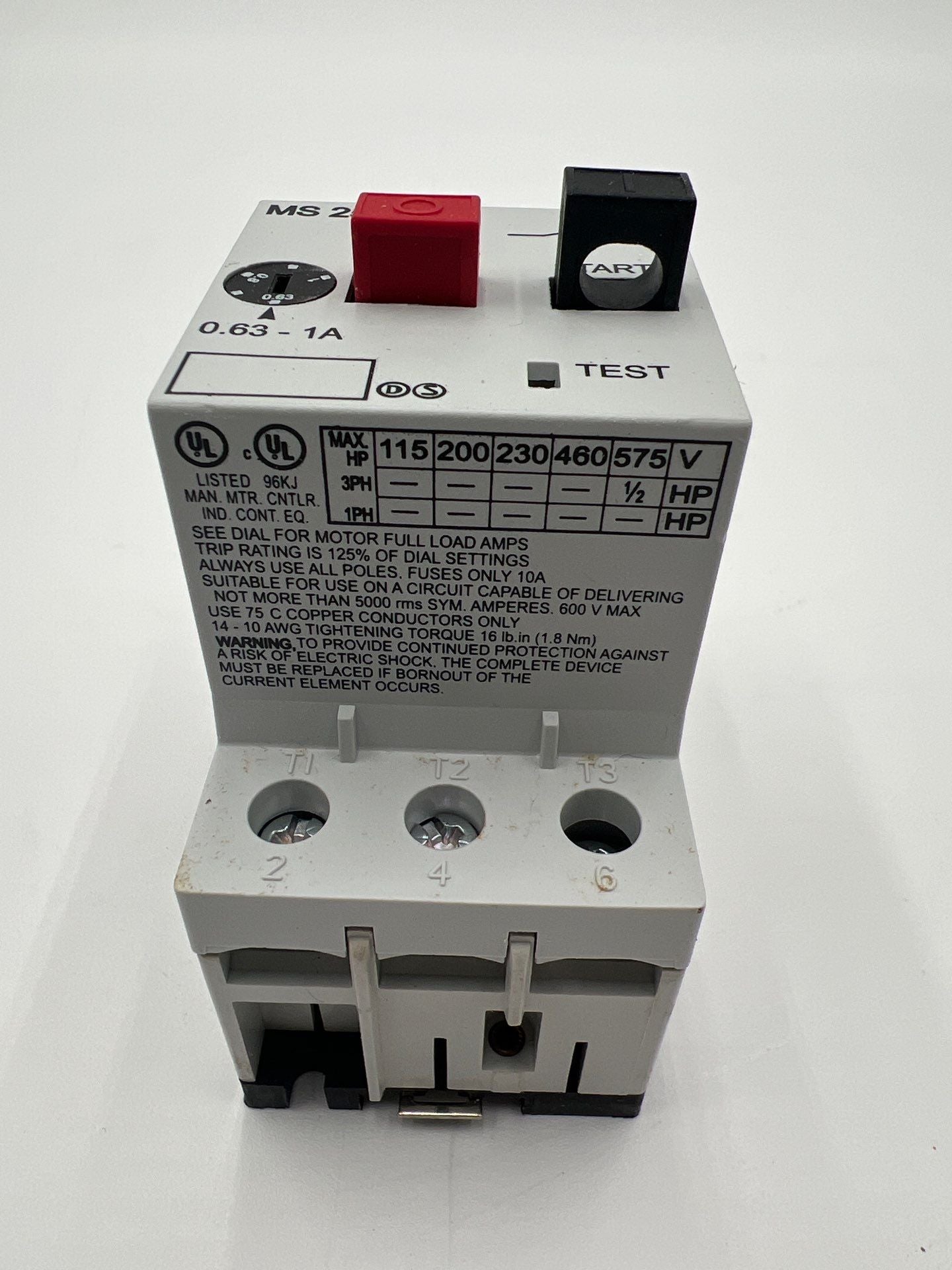 AutomationDirect MS25-100 New