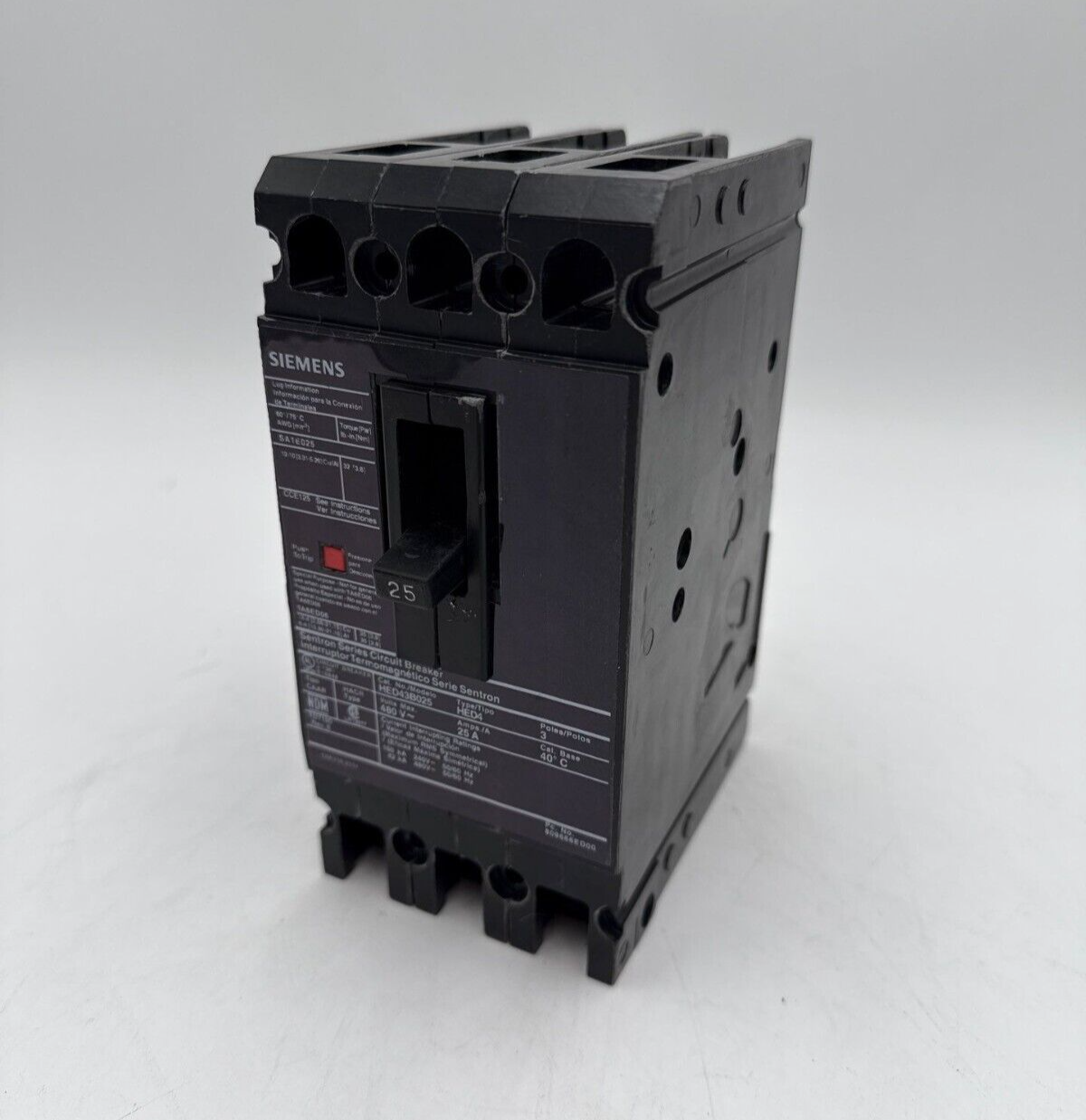 Siemens HED43B025 Used