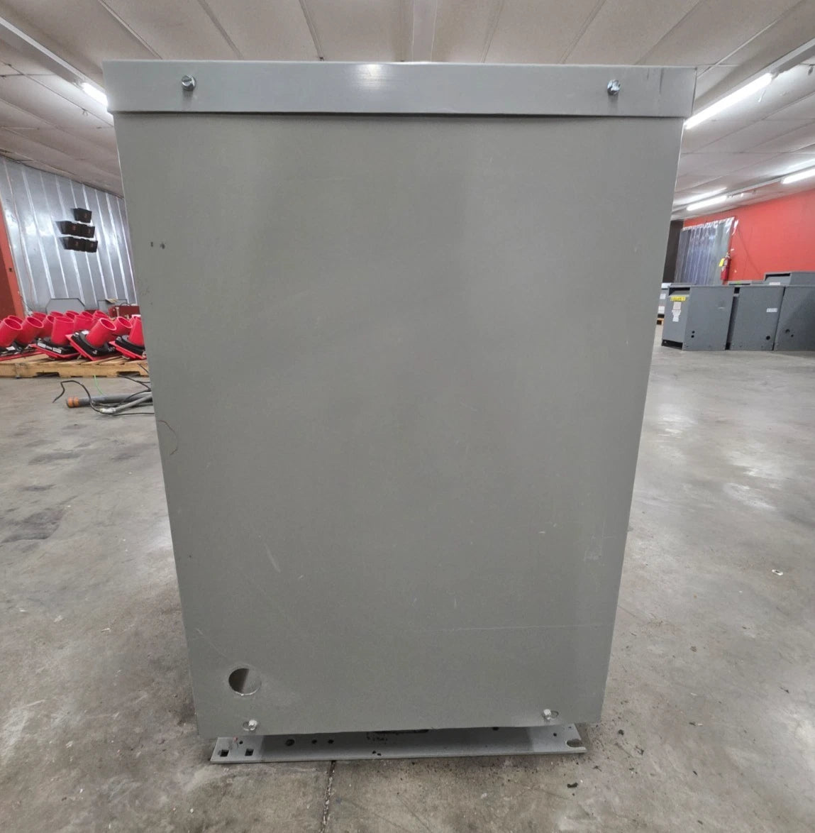 75KVA GE 9T23B3874 Transformer Pri 480V Sec 208/120V 3PH Indoor Encl Type QL Used