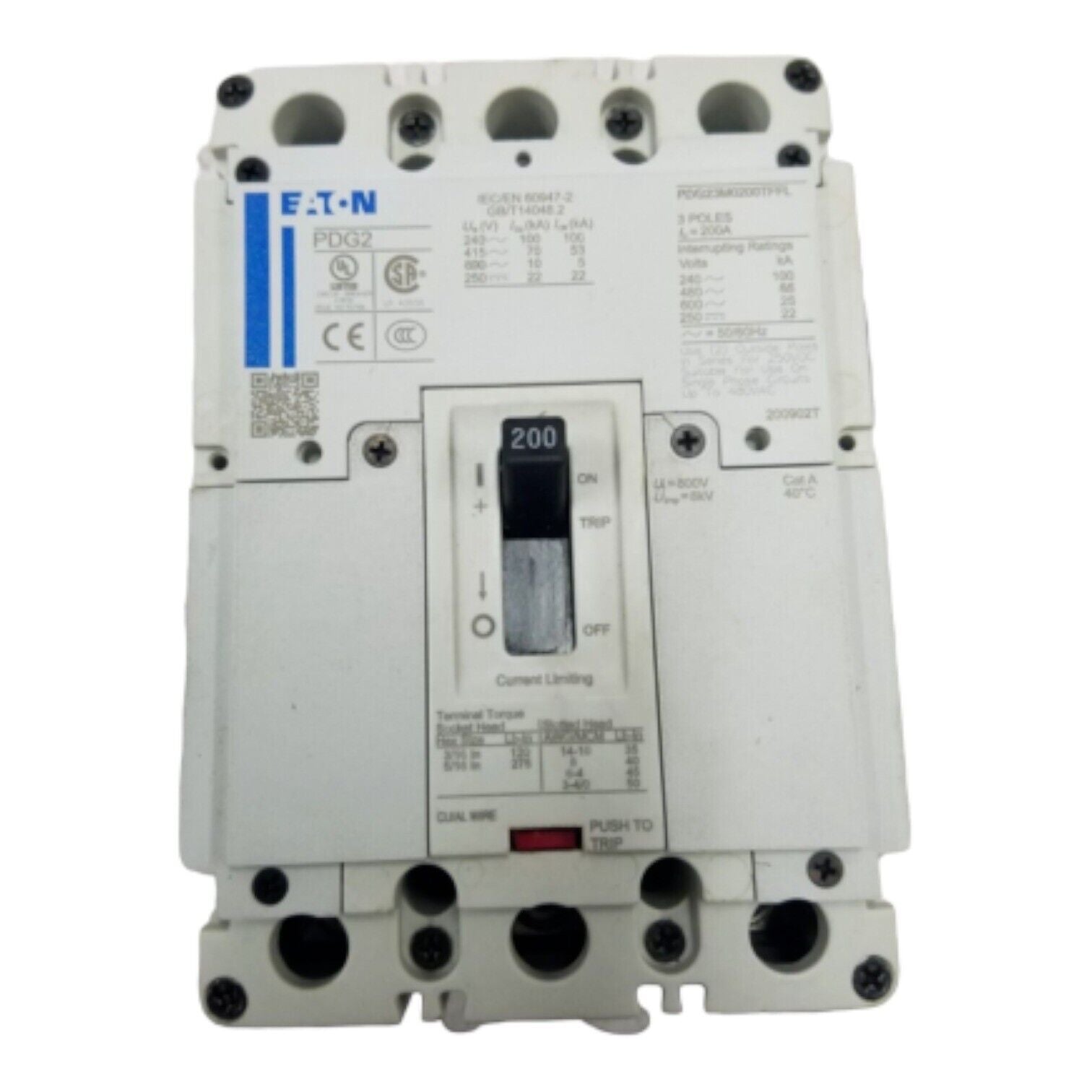 Eaton PDG23M0200TFFL New