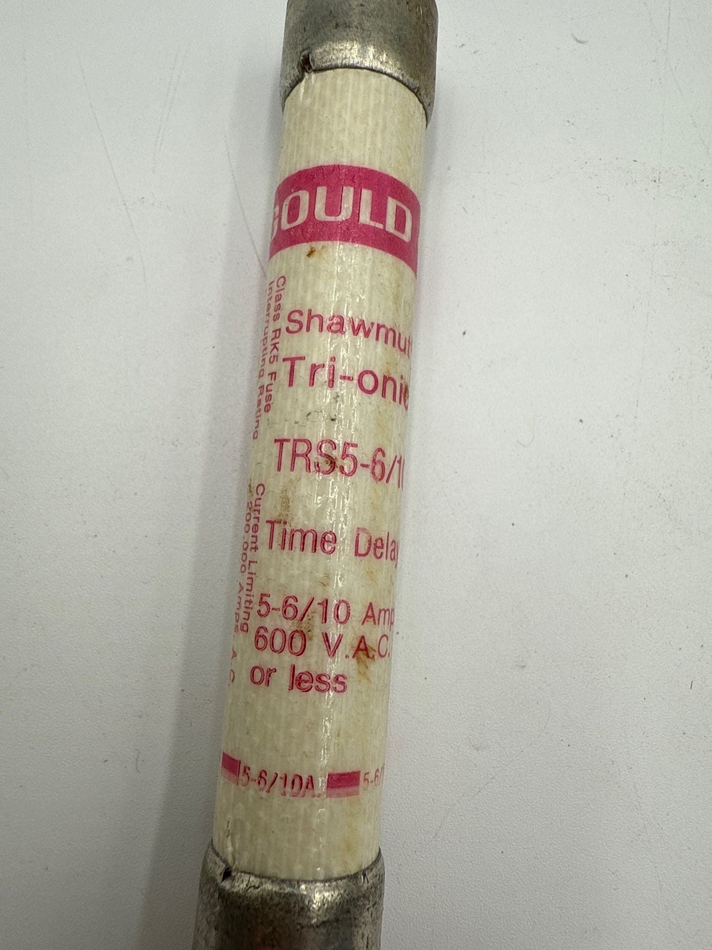 Gould Shawmut TRS5-6/10R Used