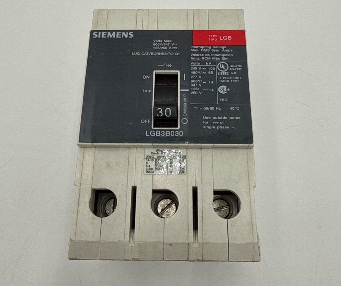 Siemens LGB3B030 New
