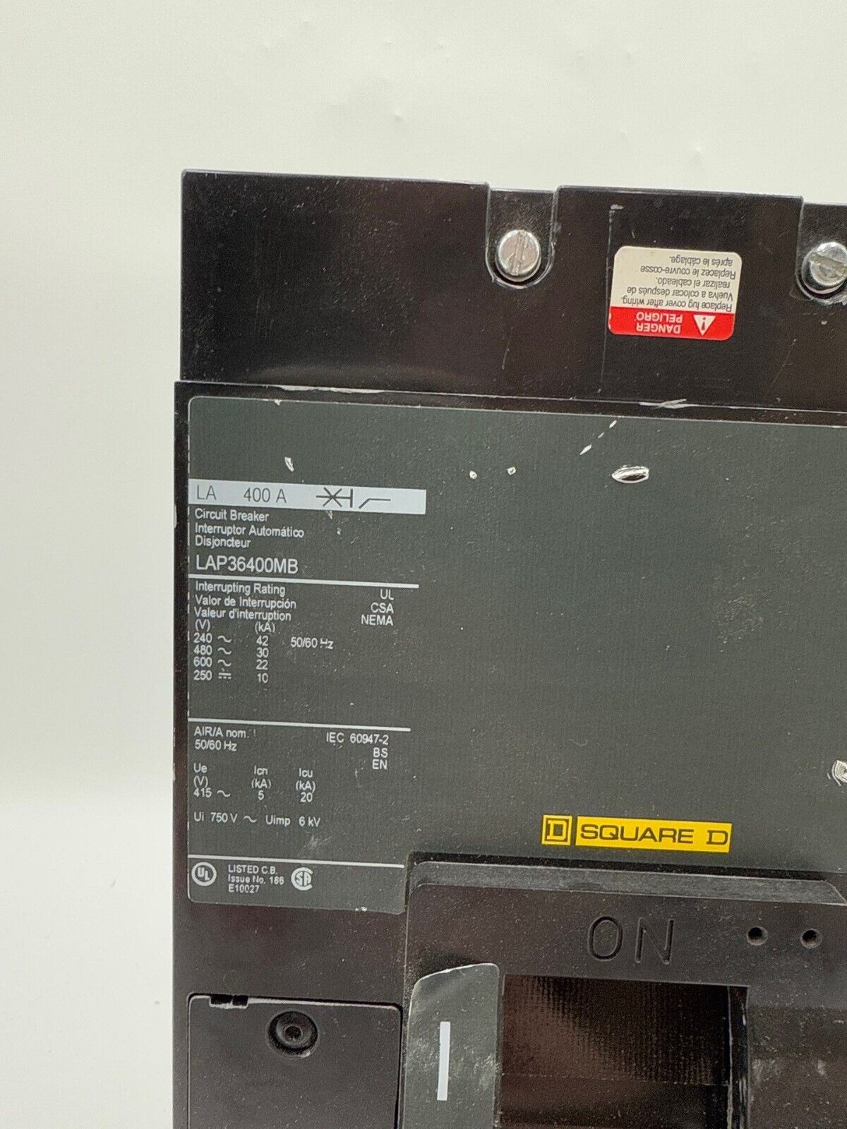 Square D LAP36400MB Used