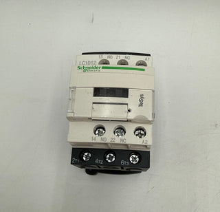 Schneider LC1D12U7 Contactor 12A 3P Coil 240VAC Non-Reversing 7.5 HP at 480V New