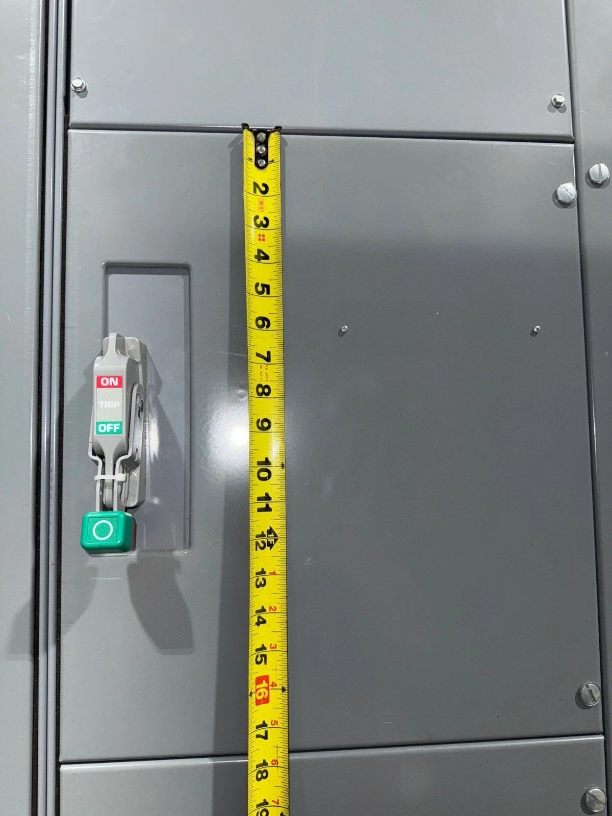 18" Square D Model 6 200 Amp Feeder MCC Bucket JJP36200 Breaker 200A JJP New