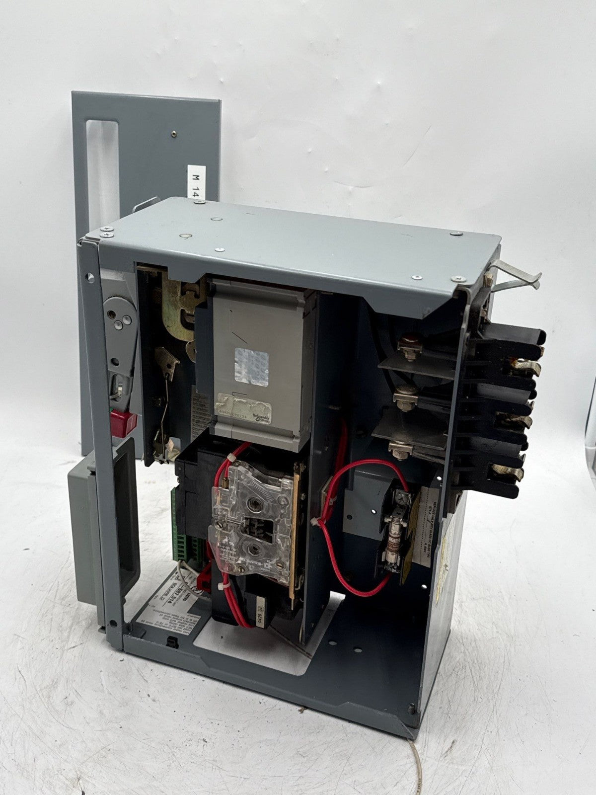 Square D Model 6 6" 15A Breaker Combo MCC Bucket Size 1 Starter GJL36015M03 Used