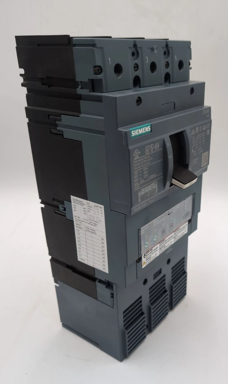 Siemens 3VA6340-6HN31-0AA0 Circuit Breaker 400A 3P 600V 3PH LSI Trip 400 Amp NEW New