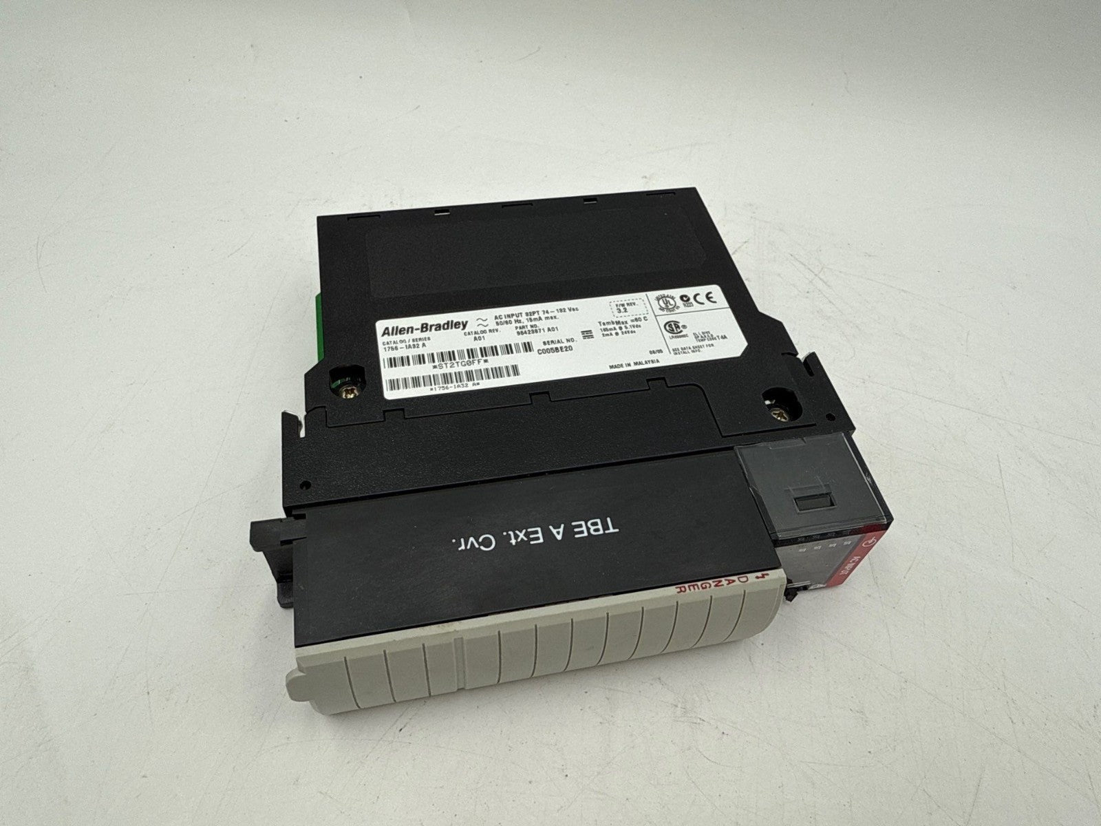 Allen Bradley 1756-IA32 ControlLogix 32‑Point AC Input Module Rev 3.2 96423871 Used