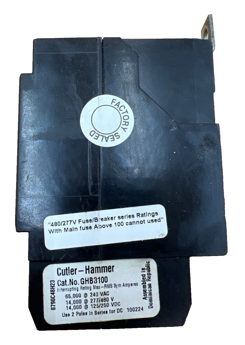 Cutler-Hammer GHB3100 Used