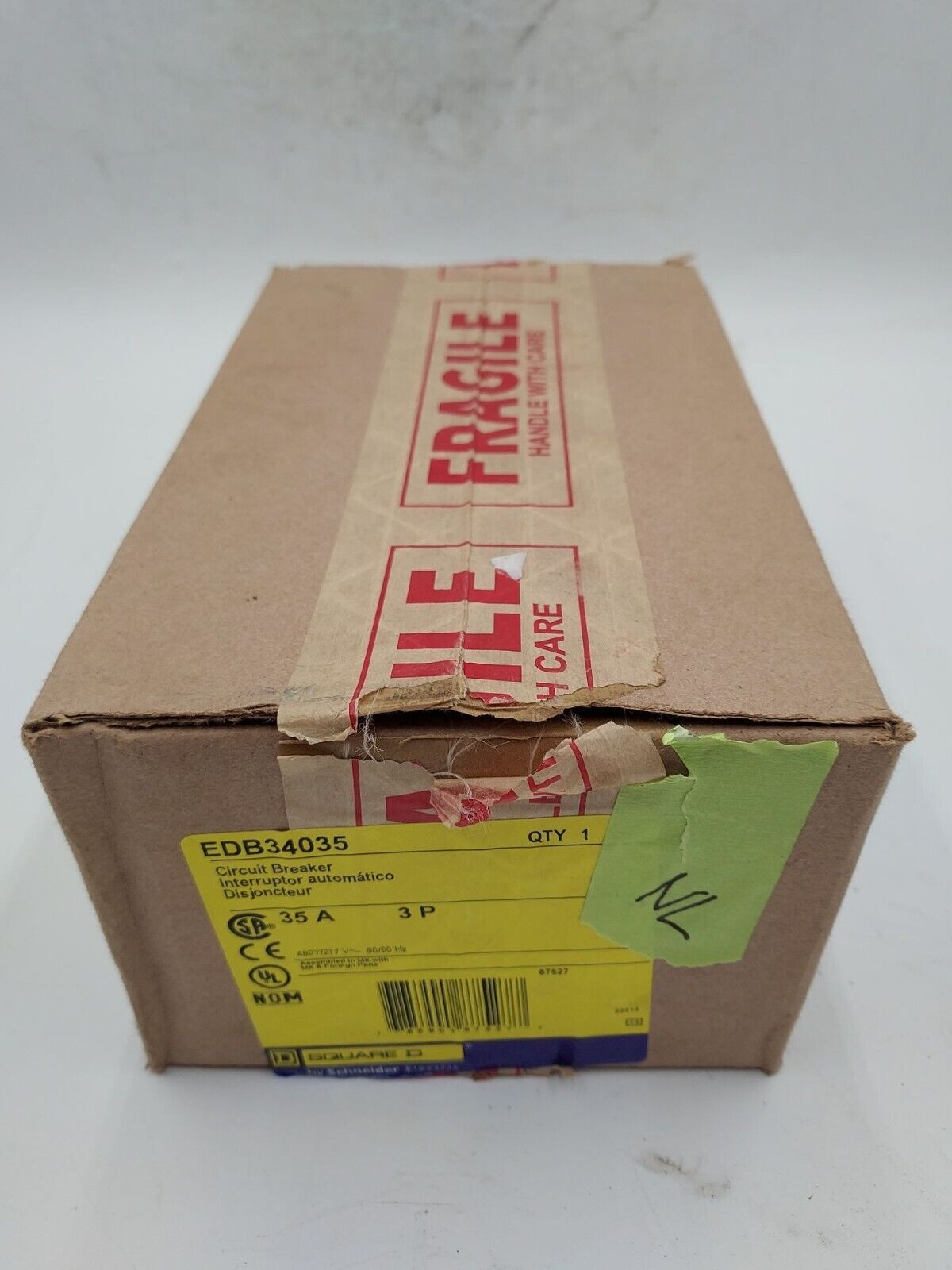 Square D EDB34035 New