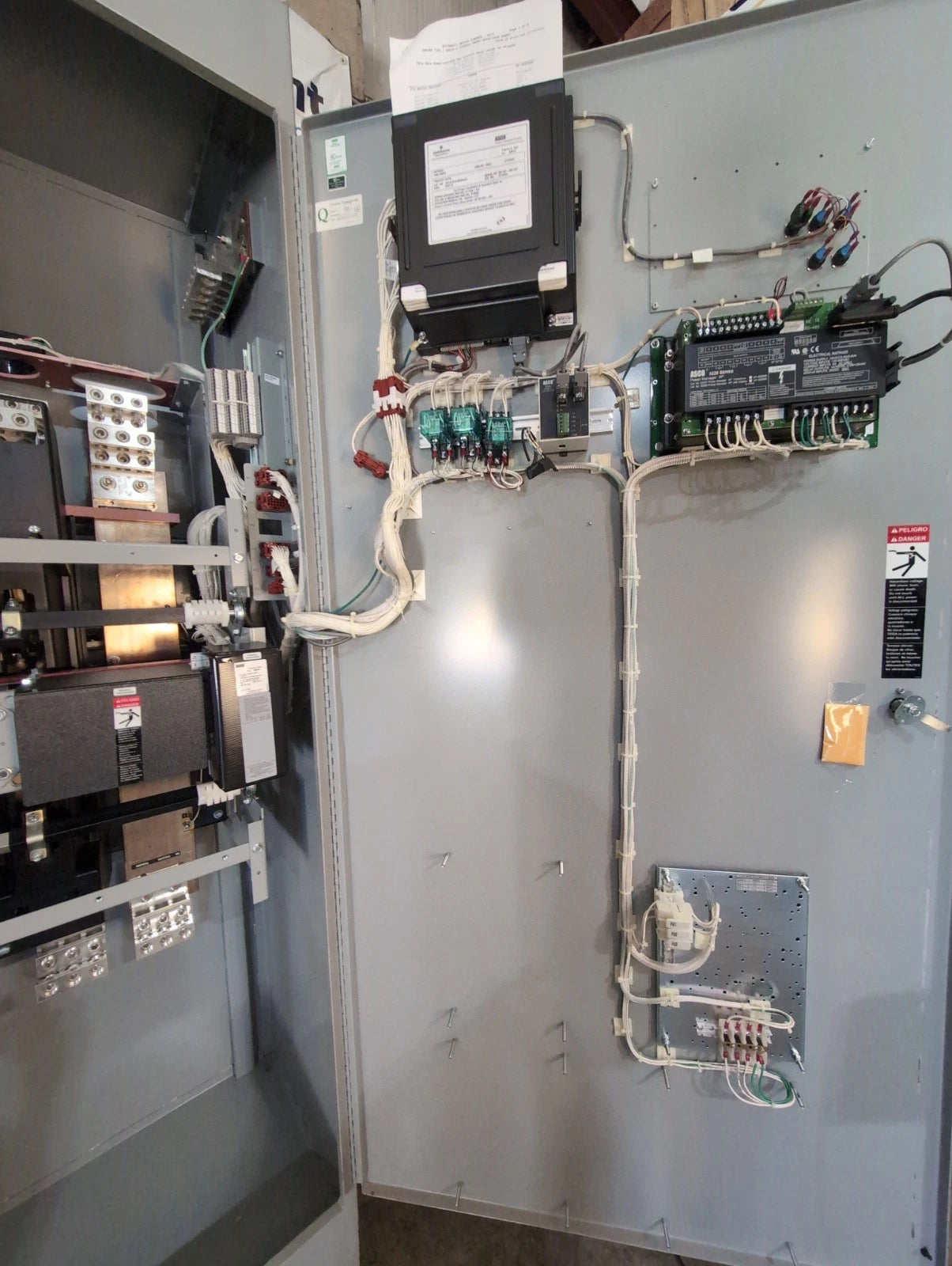 ASCO 7000 Series Automatic Transfer Switch 1600 Amp 480V 3PH G07ATSA31600N5XC Used