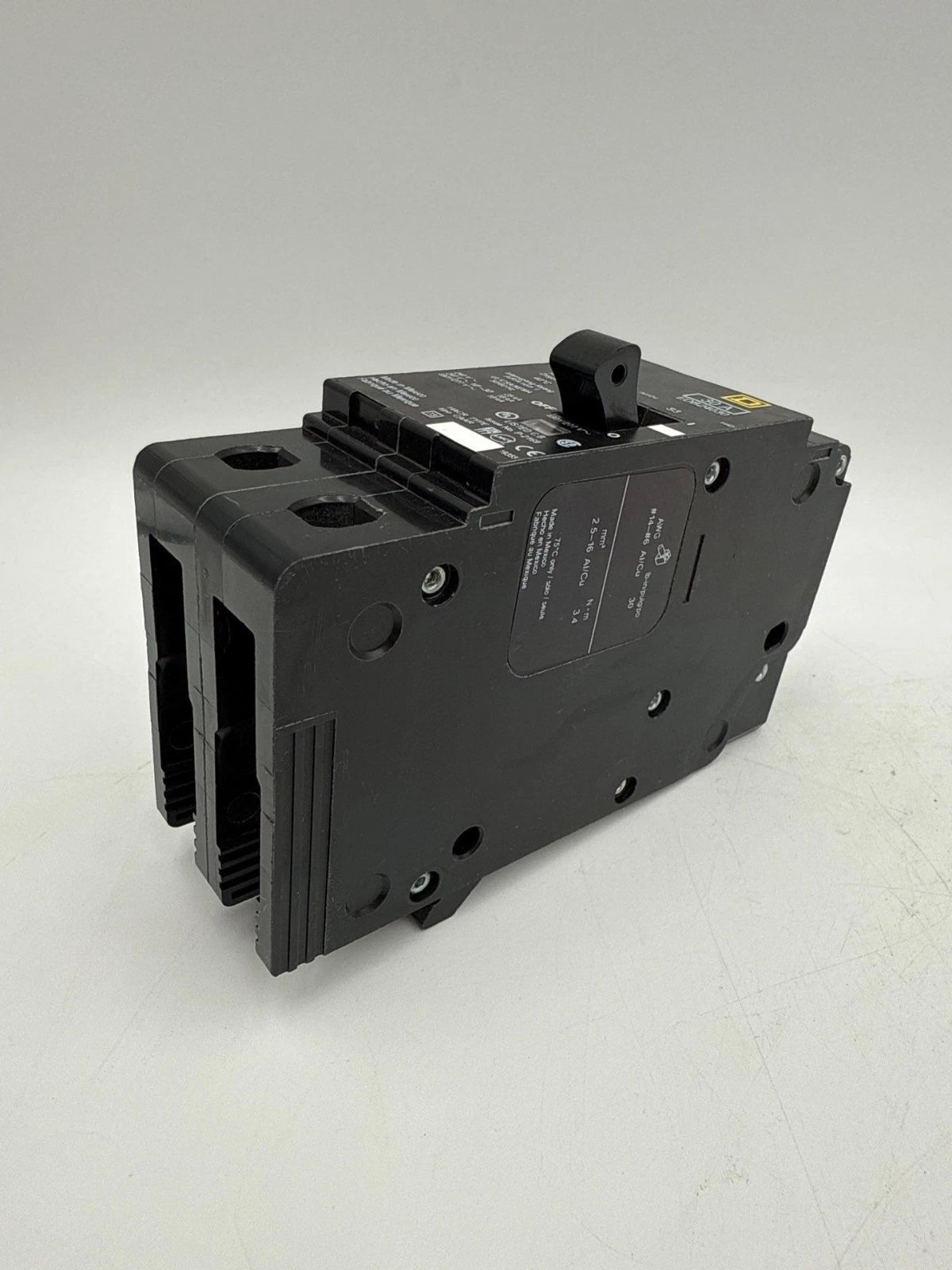 Square D EDB24030 Circuit Breaker 30A 2P 480V 1PH EDB 2 Pole 30 Amp Bolt On New