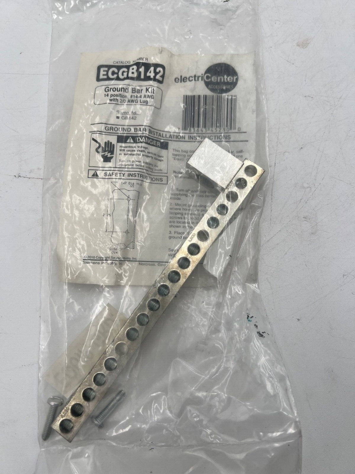 Electricenter ECGB142 New