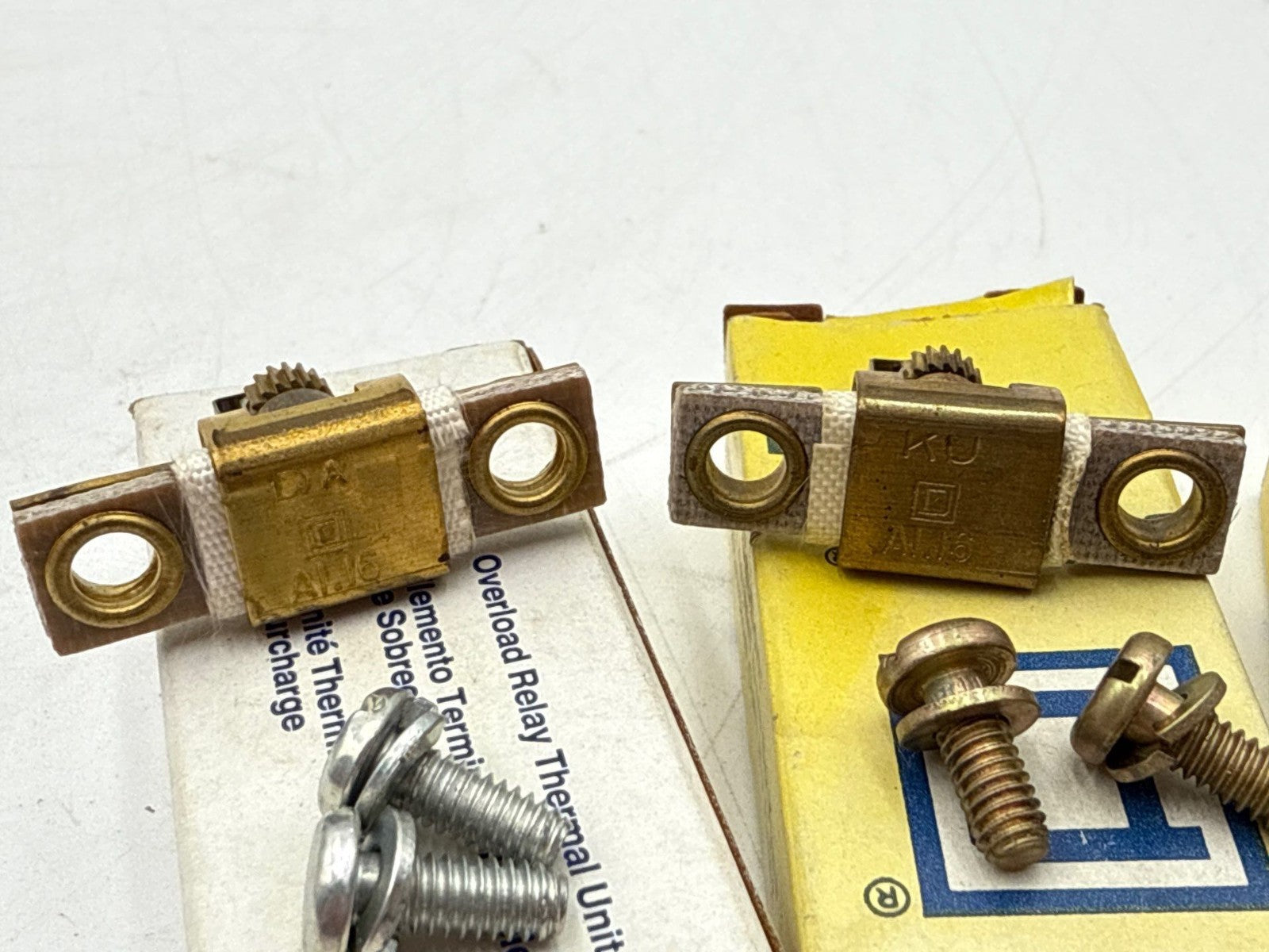 4PC Lot Square D A1.16 Thermal Overload Relay Heater Element Unit A116 4 Piece New