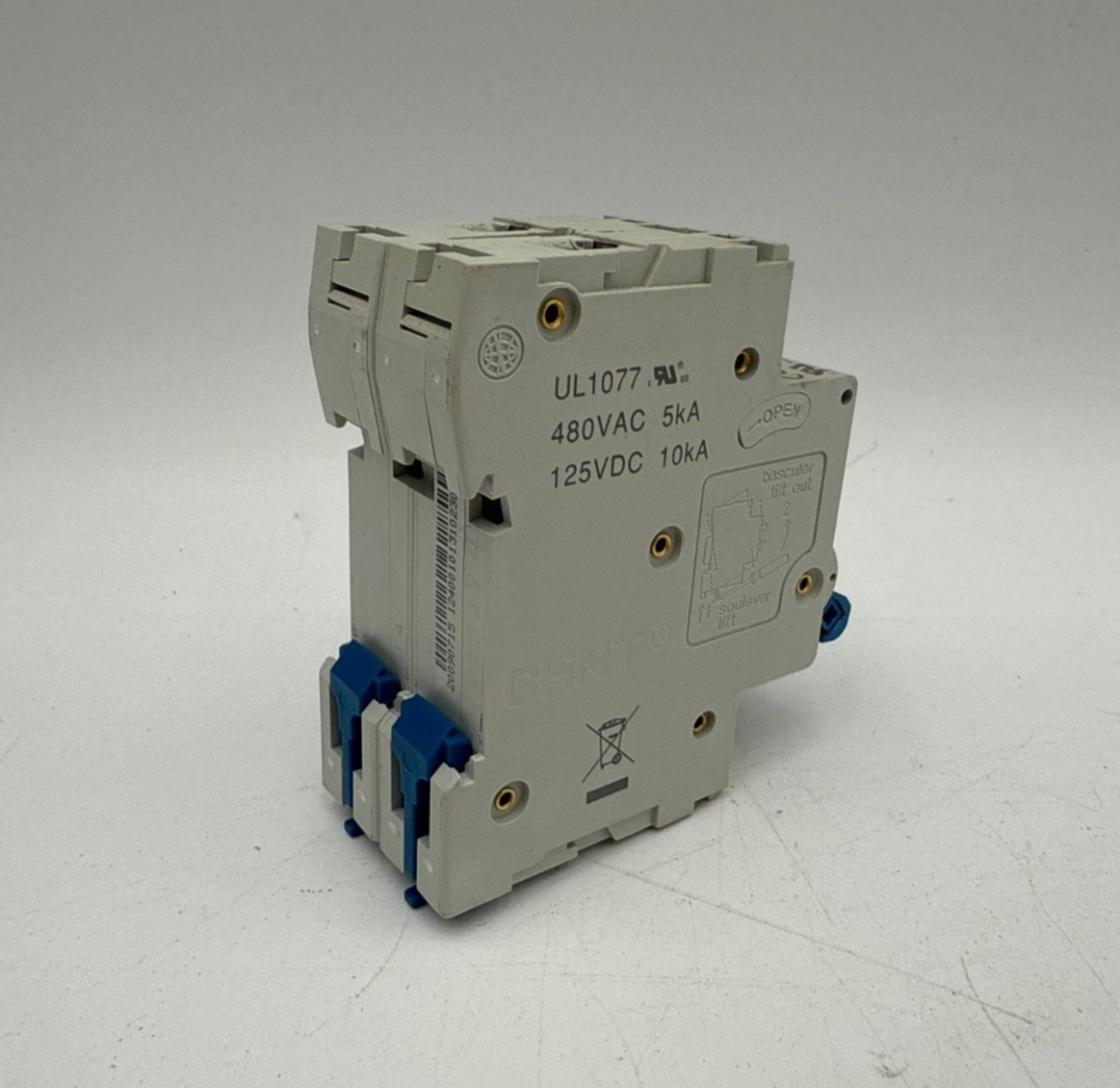 CHINT NB1-63 B32-2P Circuit Breaker 32A 2 Pole 400V B-CURVE 32 Amp NB1-B32-2P Used