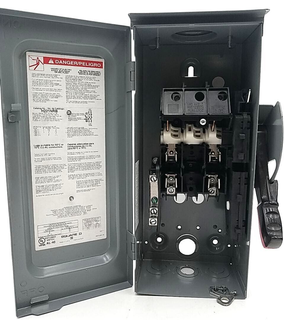 Square D H221NRB Used