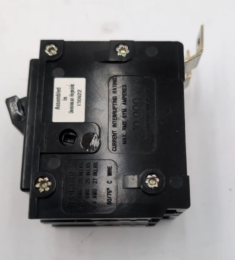 Eaton Cutler Hammer BAB2025H Circuit Breaker 25A 2P 240V 1PH BA225 25 Amp 2 Pole Used