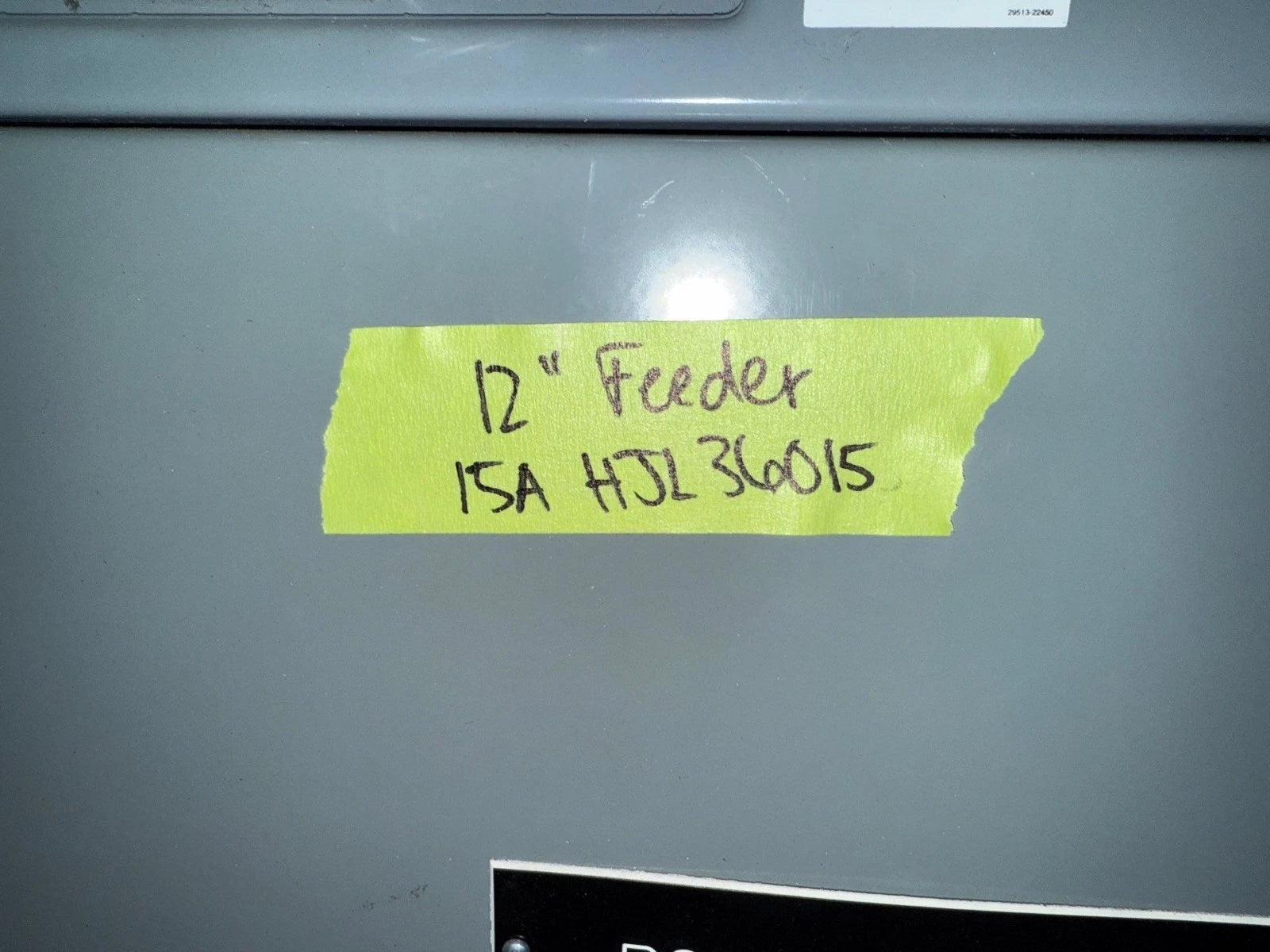 12" Square D Model 6 15A Feeder MCC Bucket HJL36015 Breaker 15 Amp HJL New