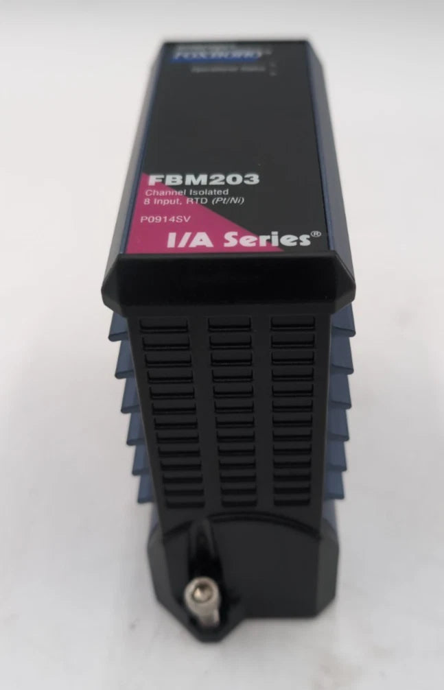 FOXBORO FBM203 Power I/O Module Channel Isolated 8 Input P0914SV 10ohm RTD Used