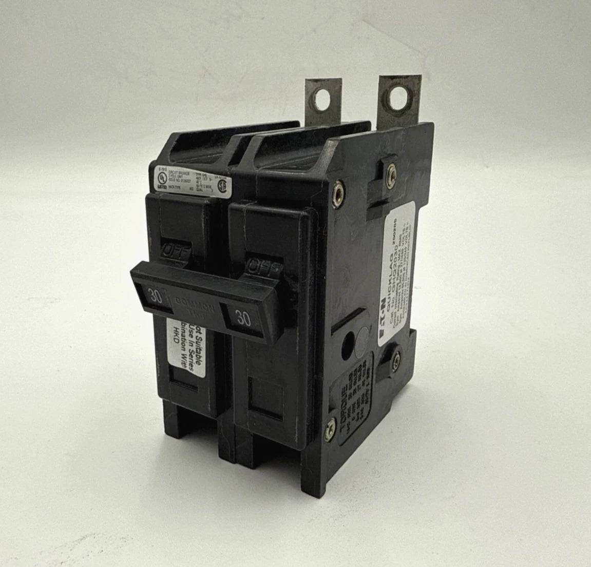 Eaton GHQ2030 Bolt On Circuit Breaker 30A 2P 277/480V GHQ 30 Amp 2 Pole New New