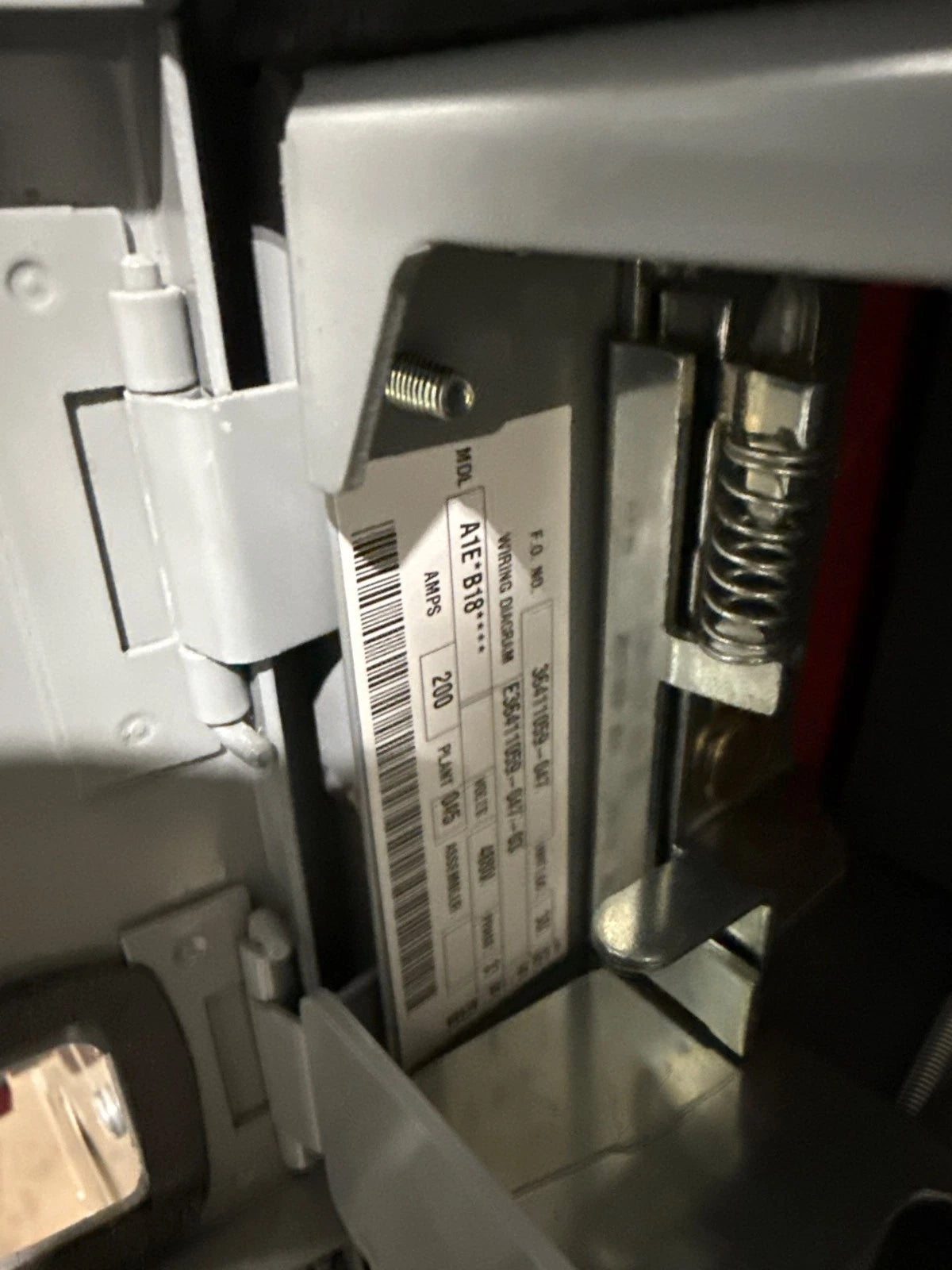 6" Square D Model 6 200A Feeder MCC Bucket JJP36200 Breaker 200 Amp JJP New