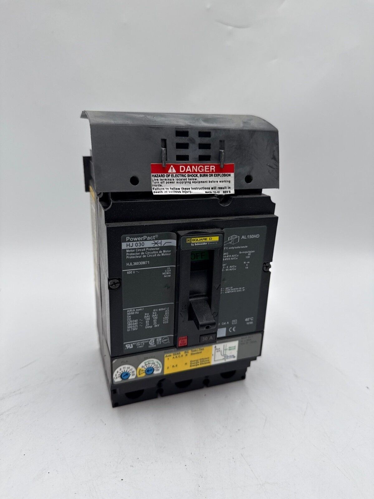 Square D HJL36030M71 Used