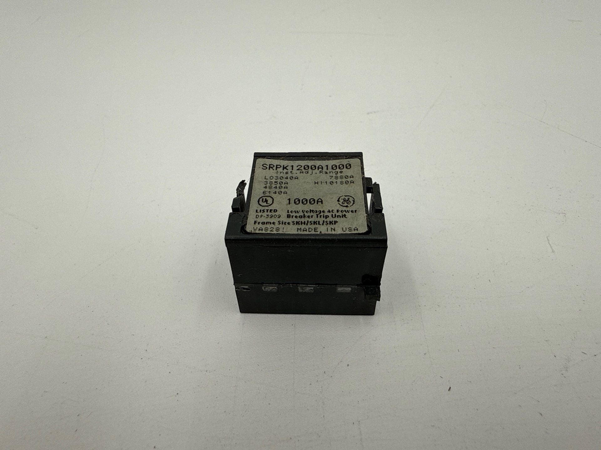 GE SRPK1200A1000 Rating Plug 1000 Amp SRPK1200 1000A Frame SKDA SKHA SKLA SKPA Used